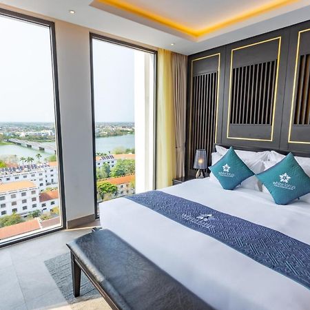 White Lotus Hue Hotel Bagian luar foto