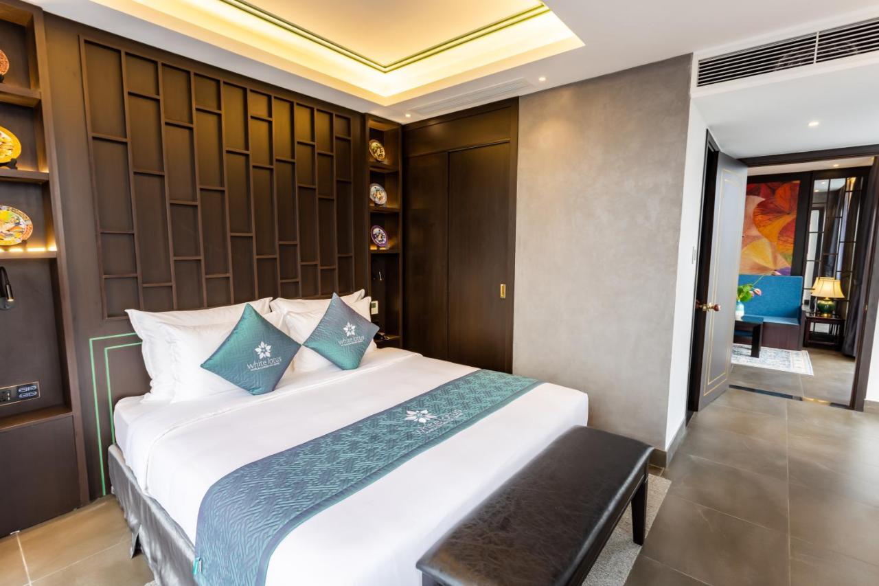 White Lotus Hue Hotel Bagian luar foto