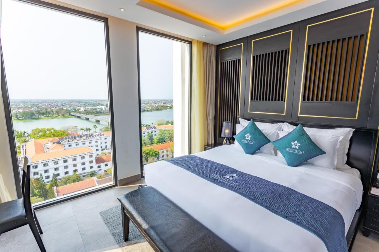 White Lotus Hue Hotel Bagian luar foto